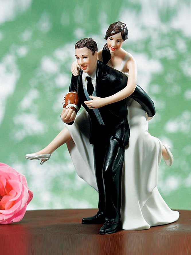 Football Cake Topper