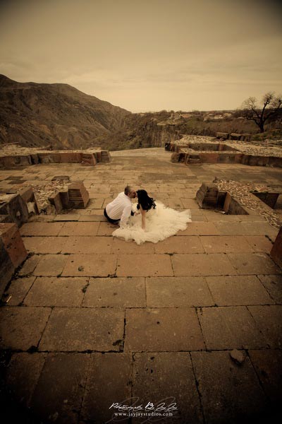 Trash The Wedding Dress Session in Armenia