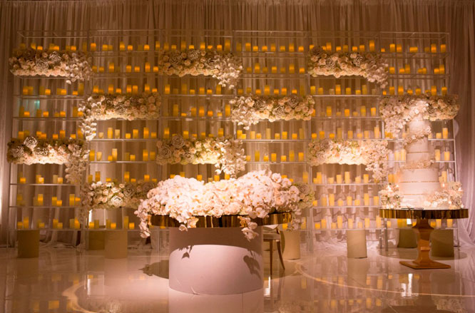 Wedding Reception Setting