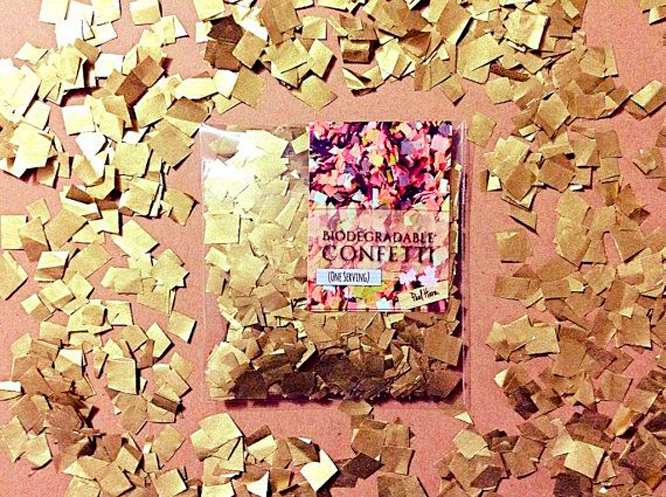 flower girl confetti toss