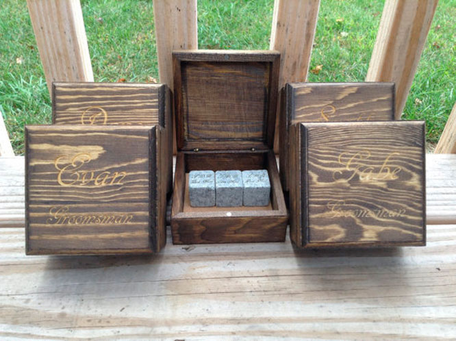 Groomsmen Gifts: Whiskey Stones