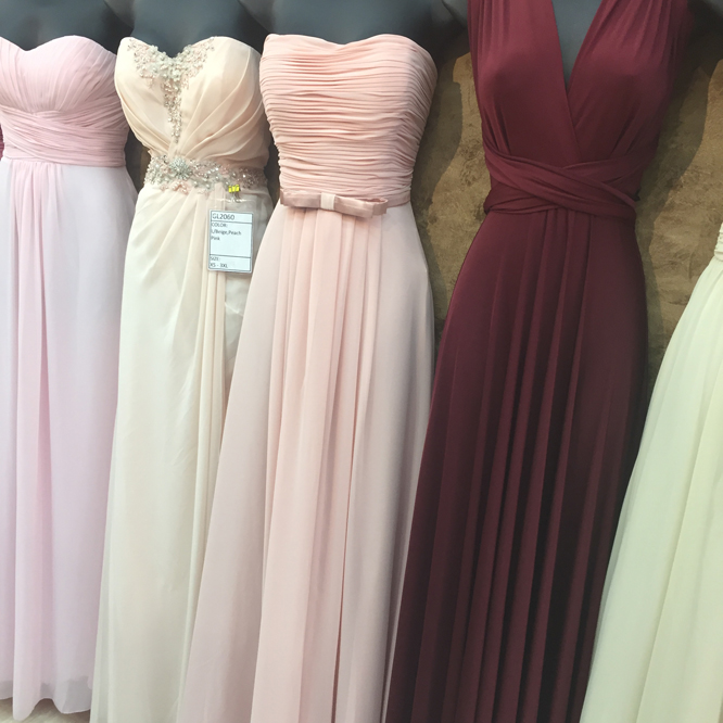 Bridesmaids dresses
