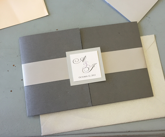 Talar and Serj: Wedding Invitations