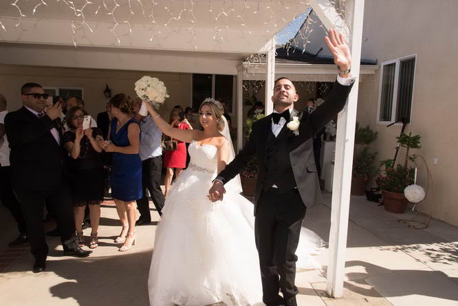 Mary & Raffi's Armenian Wedding: Leaving the Bride's House