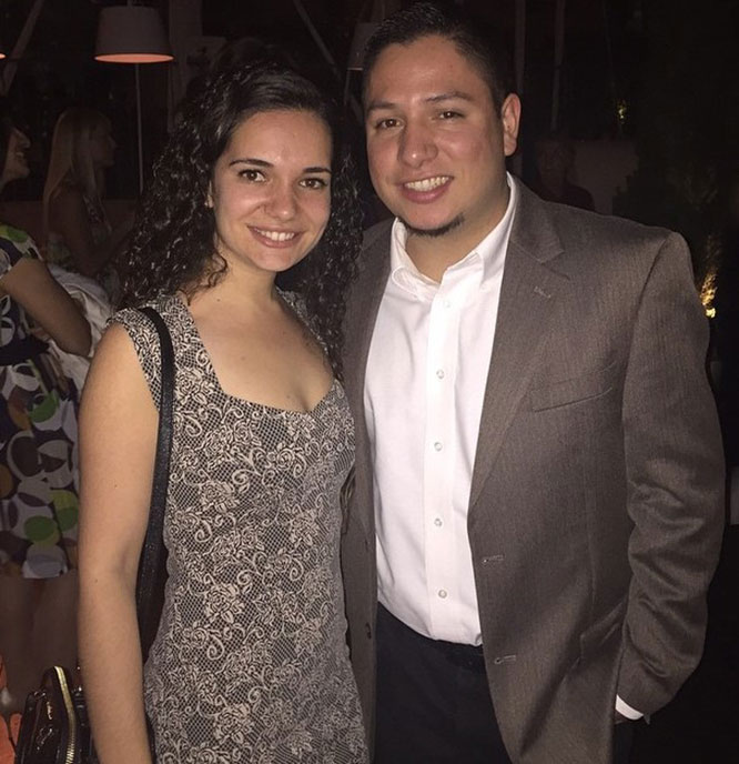 Christine Brungard and Victor Ibarra