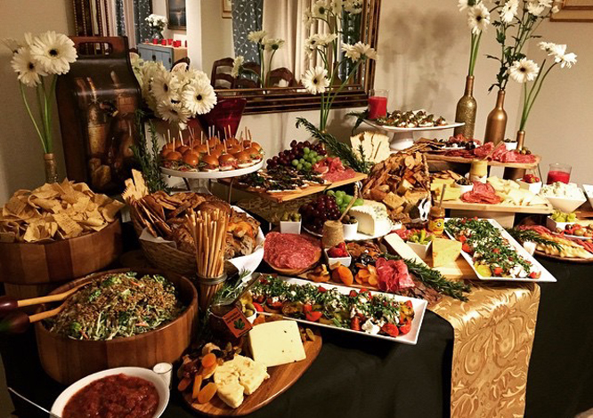 Food catering for morning of wedding